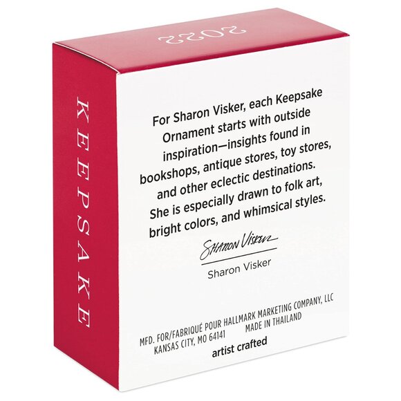 New! Sweet Sugar Skull Hallmark Keepsake Ornament 2022 Mexican Day of the Dead - Picture 2 of 5